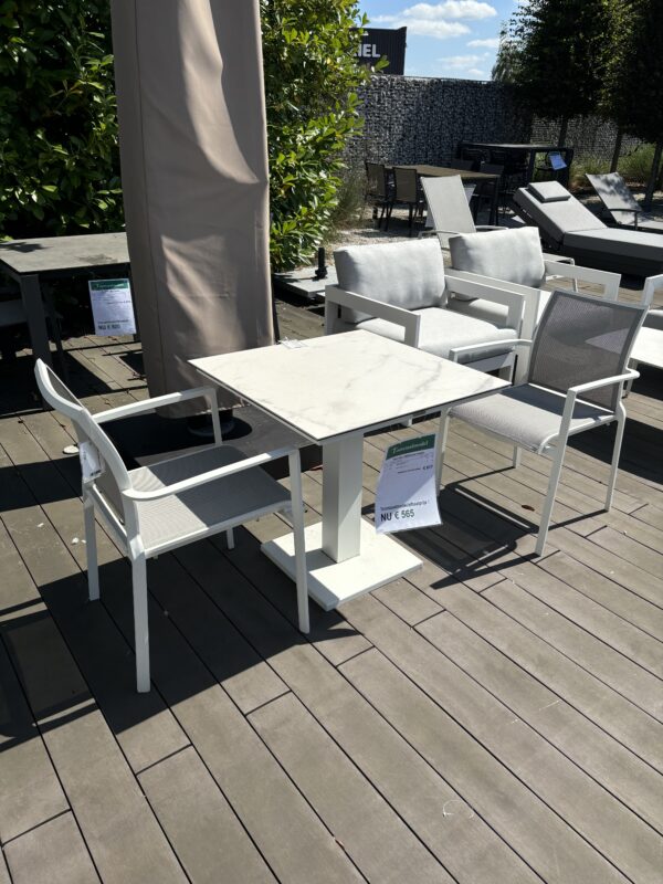 Set Titan tafel + 2 Melbourne stoelen