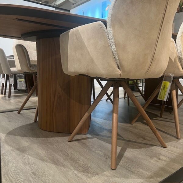 Mobitec SET | Dolmen tafel + 6 Mood stoelen - Afbeelding 4