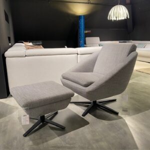 Zinneke fauteuil + poef RECOR