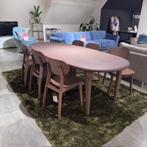 tafel en 6 stoelen Sento