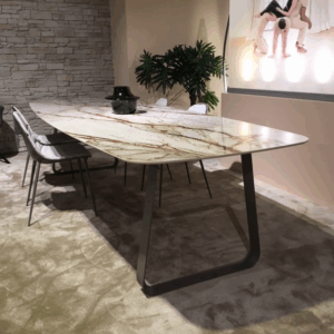 JOLI - Curve tafel faux elyps