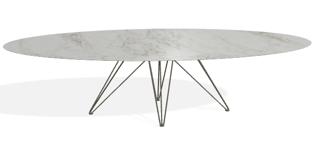 JOLI - Wire tafel elyps - Afbeelding 5