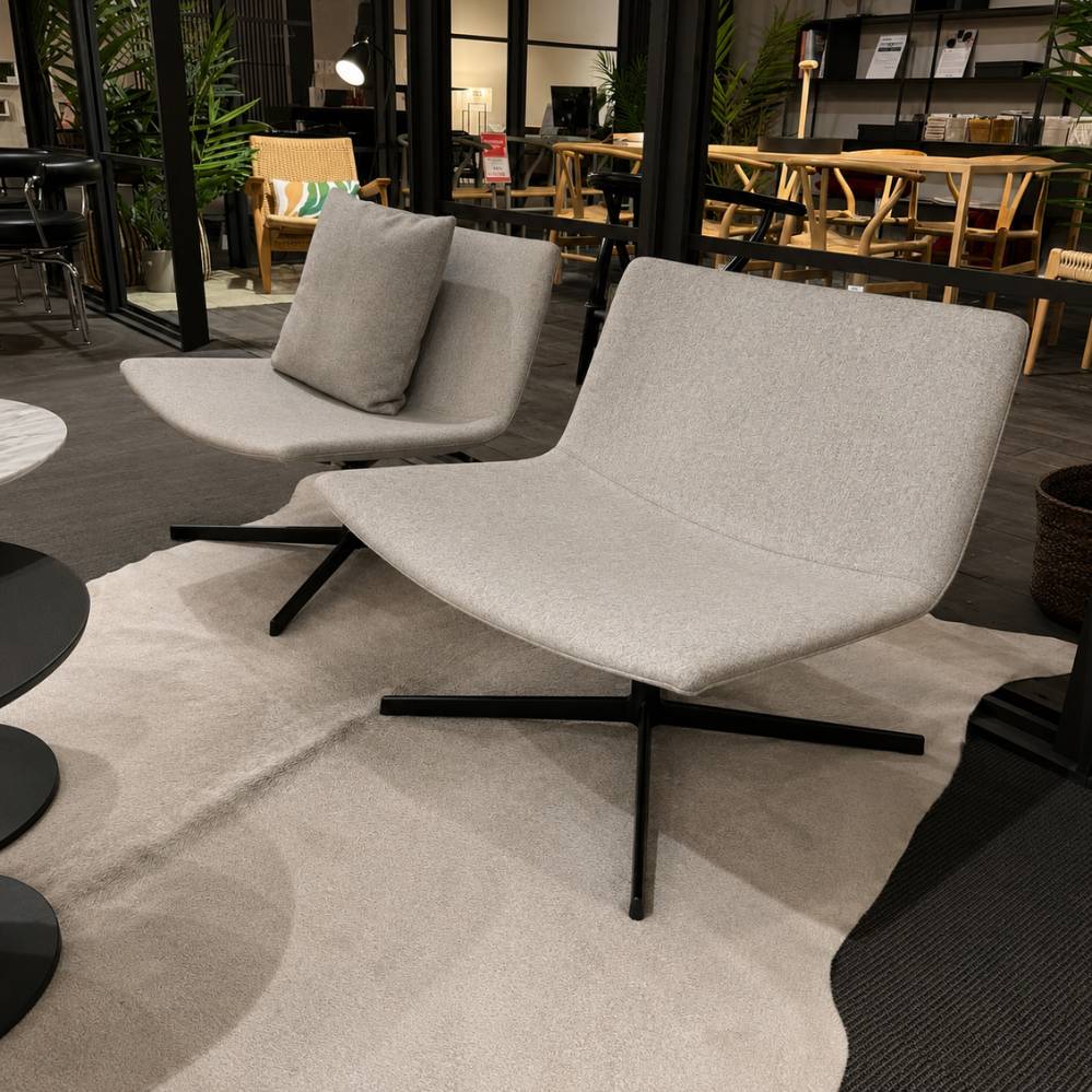 Arper | Catifa 80 lounge chair lichtgrijs